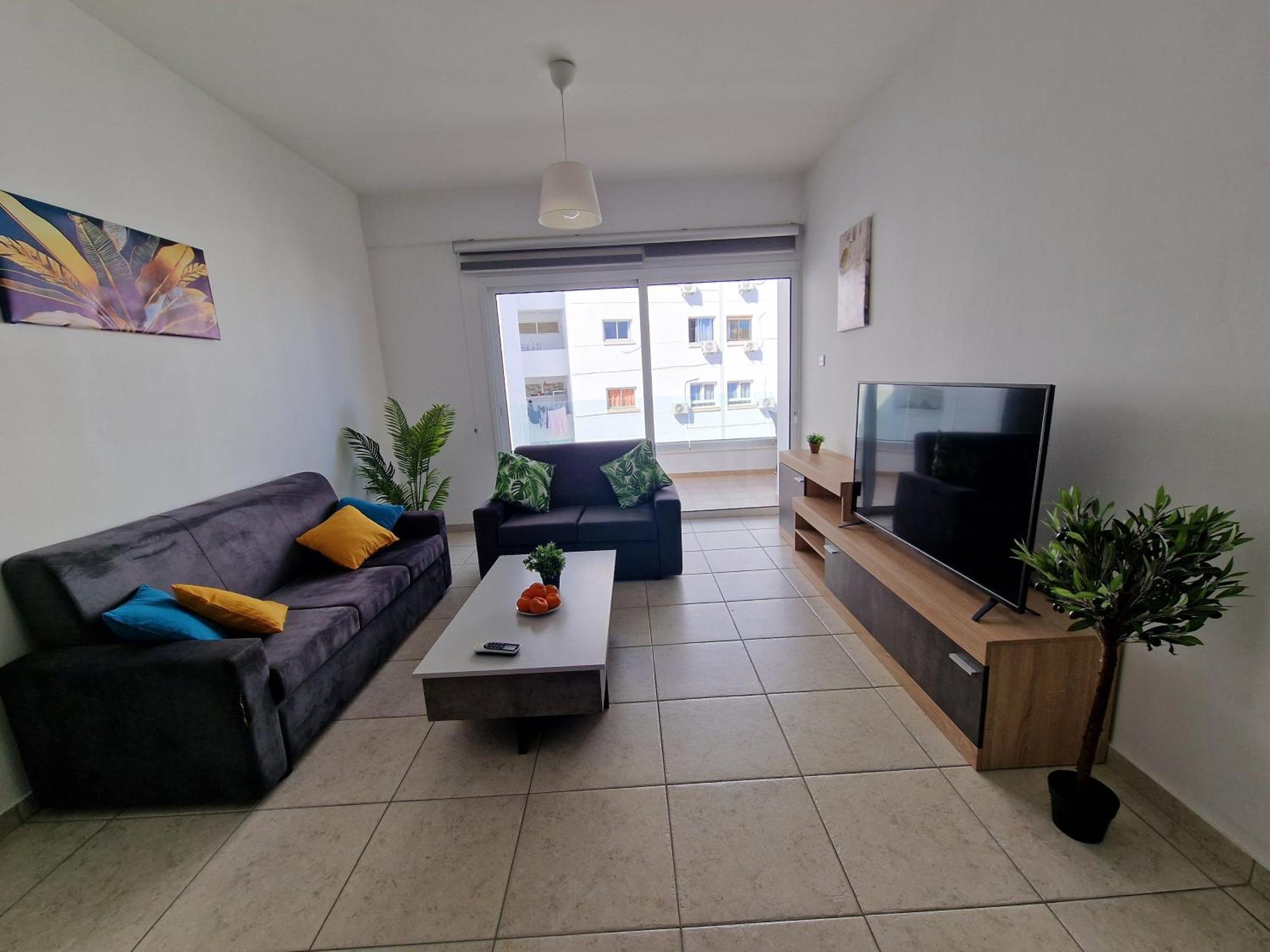 Tropical Paradise 200M From Finikoudes Beach Larnaca Ngoại thất bức ảnh