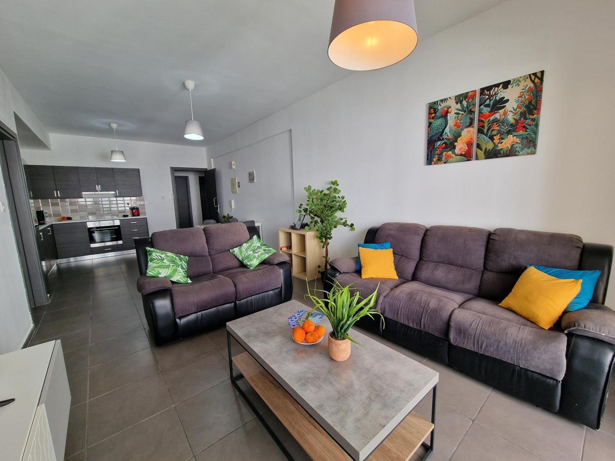 Tropical Paradise 200M From Finikoudes Beach Larnaca Ngoại thất bức ảnh